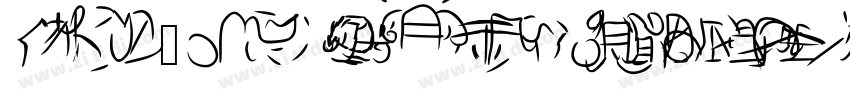 Italic JX Four Adjus字体转换